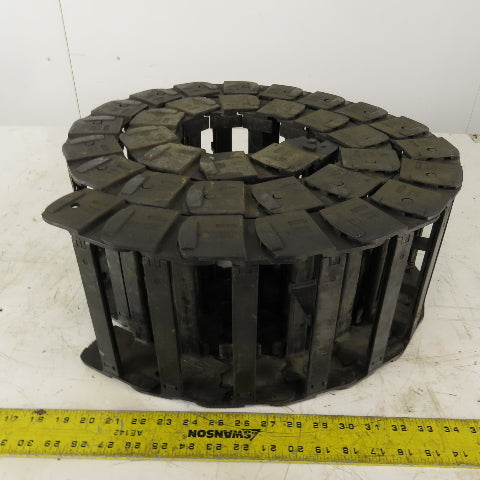Igus 91" Long Cable Carrier Energy Chain W/Ends 6-7/8" x 1-3/4" ID