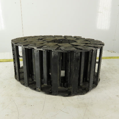 Igus 91" Long Cable Carrier Energy Chain W/Ends 6-7/8" x 1-3/4" ID