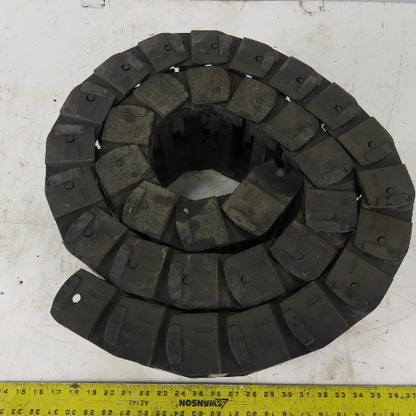 Igus 91" Long Cable Carrier Energy Chain W/Ends 6-7/8" x 1-3/4" ID