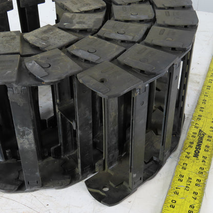 Igus 91" Long Cable Carrier Energy Chain W/Ends 6-7/8" x 1-3/4" ID