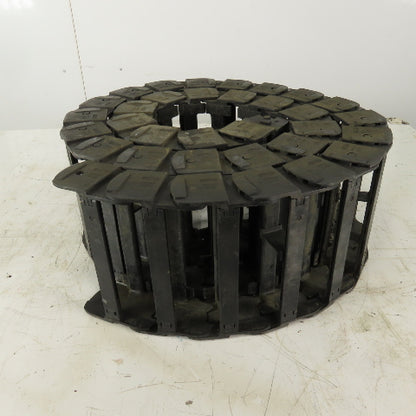 Igus 91" Long Cable Carrier Energy Chain W/Ends 6-7/8" x 1-3/4" ID