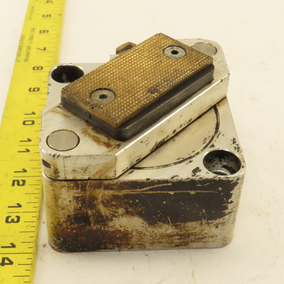 PWB 1507 63mm Bore 10mm Stroke Pneumatic Serrated Gripper Hold Down