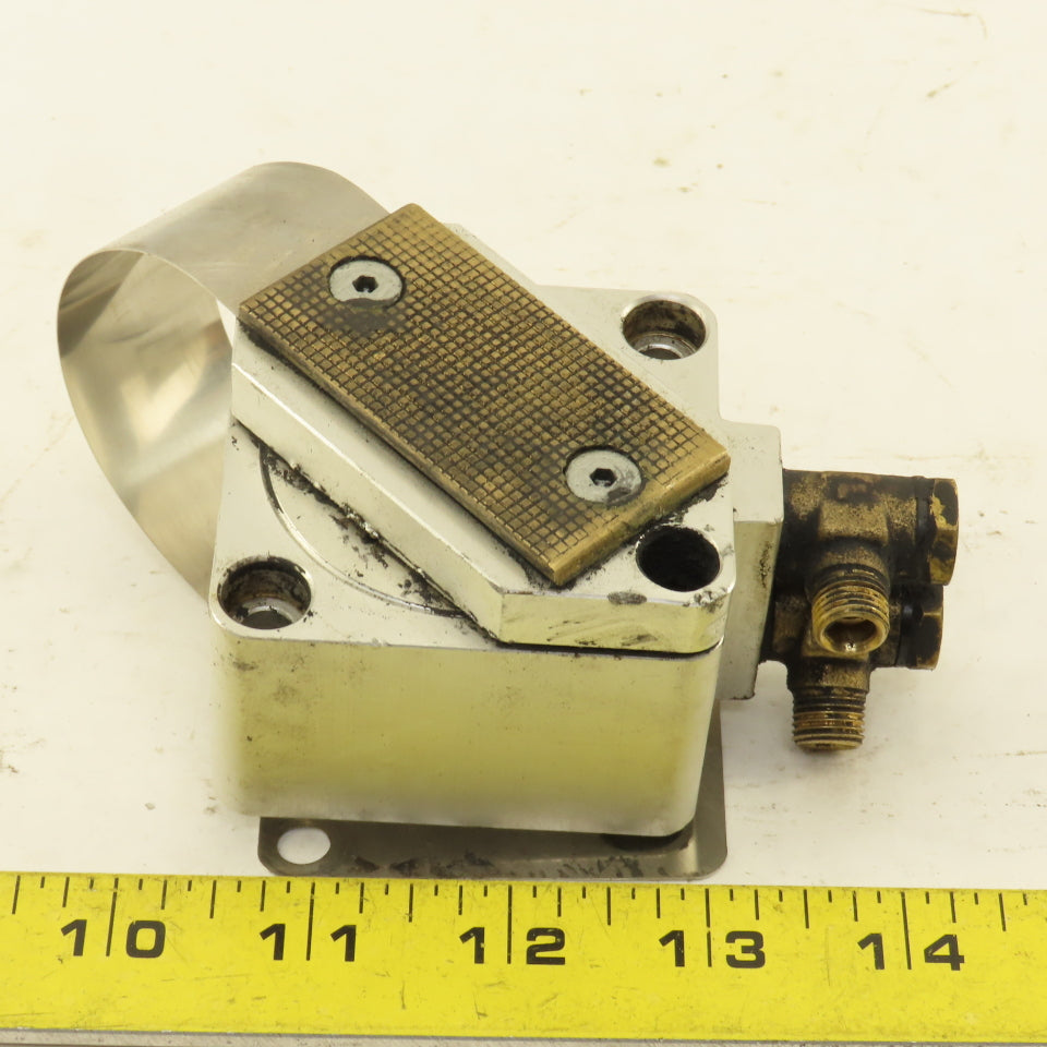 PWB 1607 50mm Bore 10mm Stroke Grounded Serrated Hold Down Gripper