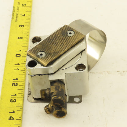 PWB 1607 50mm Bore 10mm Stroke Grounded Serrated Hold Down Gripper