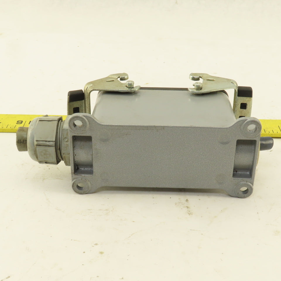 ILME 500V 16 Pin Female Connector Side Entry Hood End Terminal Assembly