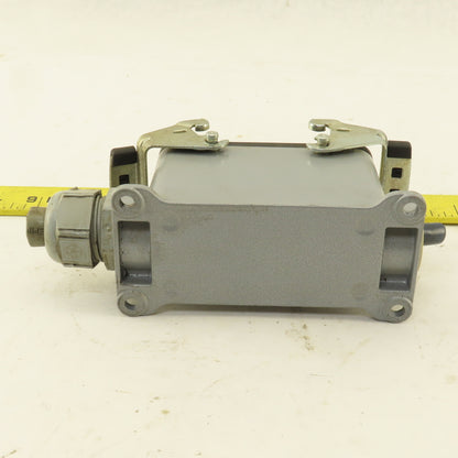 ILME 500V 16 Pin Female Connector Side Entry Hood End Terminal Assembly