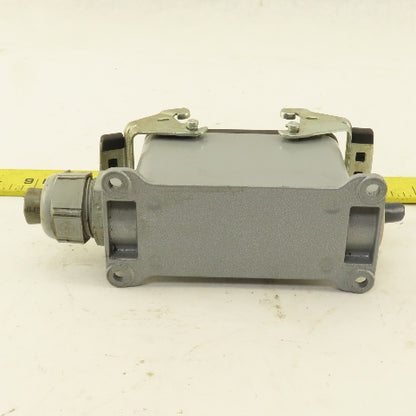 ILME 500V 16 Pin Female Connector Side Entry Hood End Terminal Assembly