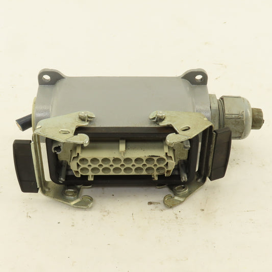 ILME 500V 16 Pin Female Connector Side Entry Hood End Terminal Assembly