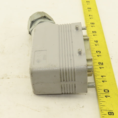 ILME 500V 16 Pin Female Connector Angle Side Entry Hood  Assembly