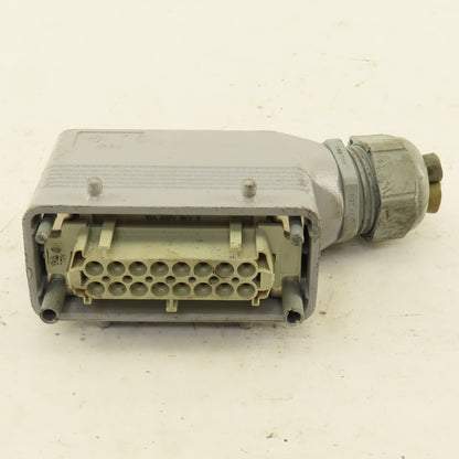 ILME 500V 16 Pin Female Connector Angle Side Entry Hood  Assembly