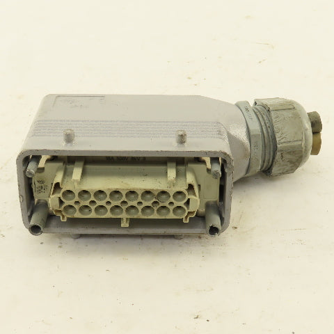 ILME 500V 16 Pin Female Connector Angle Side Entry Hood  Assembly