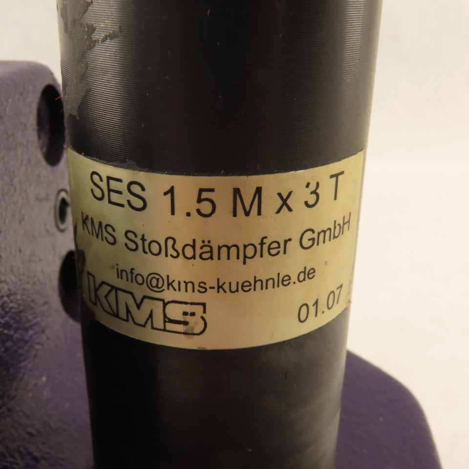 KMS Kuehnle SES 1.5M x 3T 3" Stroke Shock Absorber Damper On Bracket