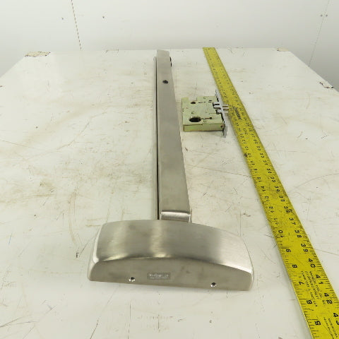 Arrow S3900 Right Handed Push Bar Exit Device Stainless Steel 30"