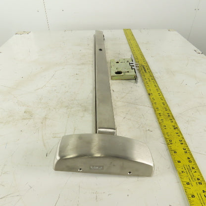 Arrow S3900 Right Handed Push Bar Exit Device Stainless Steel 30"