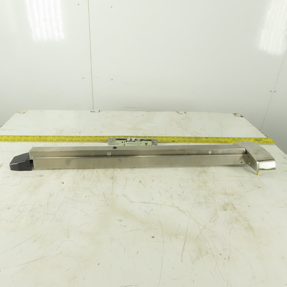 Arrow S3900 Right Handed Push Bar Exit Device Stainless Steel 30"