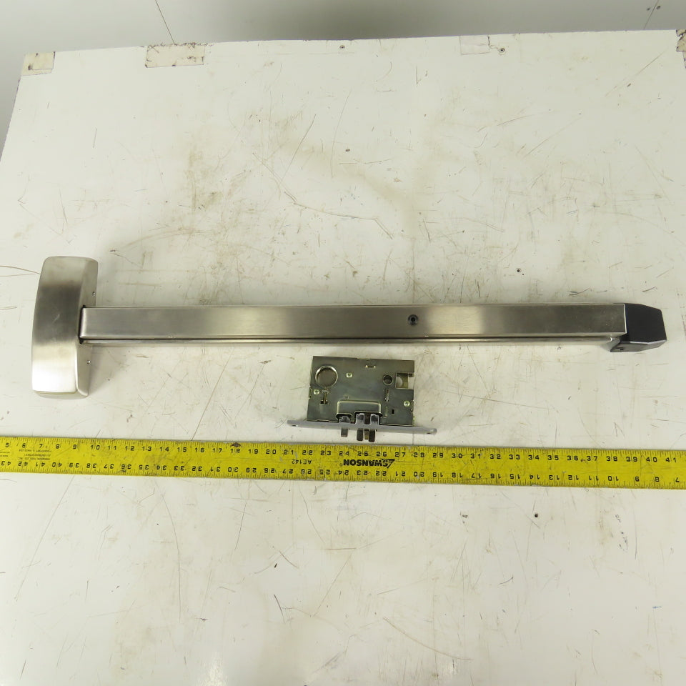 Arrow S3900 Right Handed Push Bar Exit Device Stainless Steel 30"
