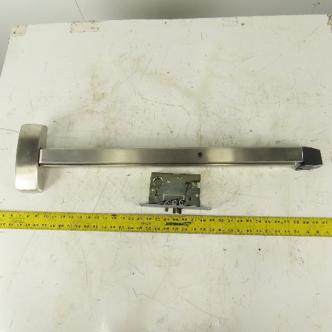 Arrow S3900 Right Handed Push Bar Exit Device Stainless Steel 30"