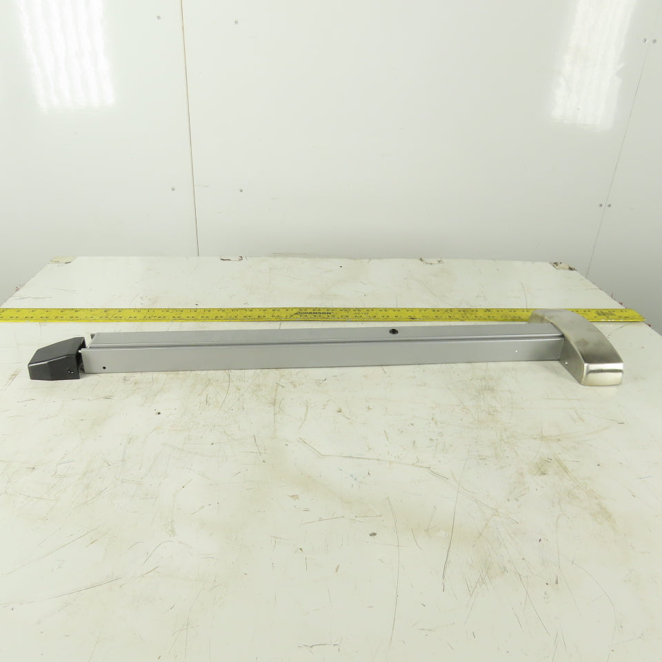 Arrow S3801 Right Handed Push Bar Exit Device Stainless Steel Finish 26D