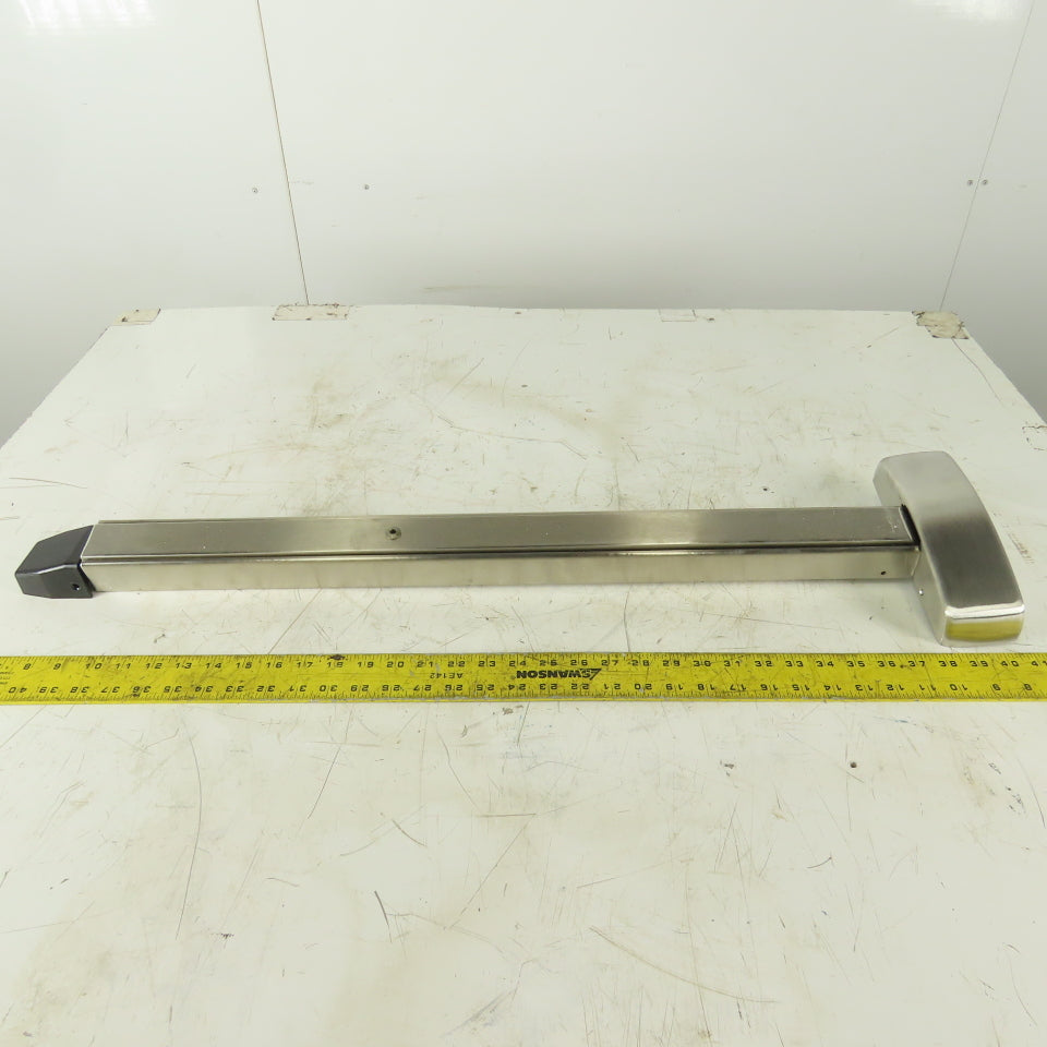 Arrow S3903 Left Handed Push Bar Exit Device Stainless Steel Finish 32D
