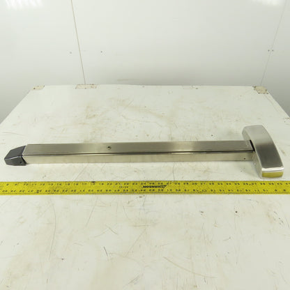 Arrow S3903 Left Handed Push Bar Exit Device Stainless Steel Finish 32D