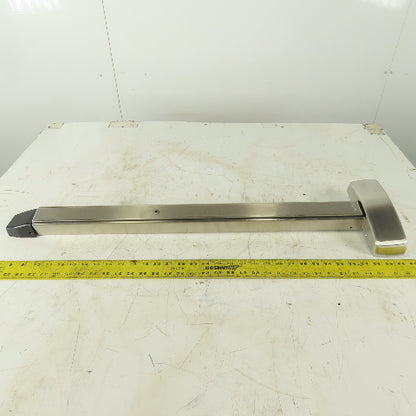Arrow S3903 Left Handed Push Bar Exit Device Stainless Steel Finish 32D