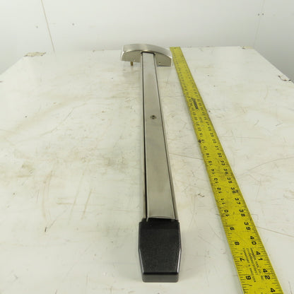 Arrow S3903 Left Handed Push Bar Exit Device Stainless Steel Finish 32D
