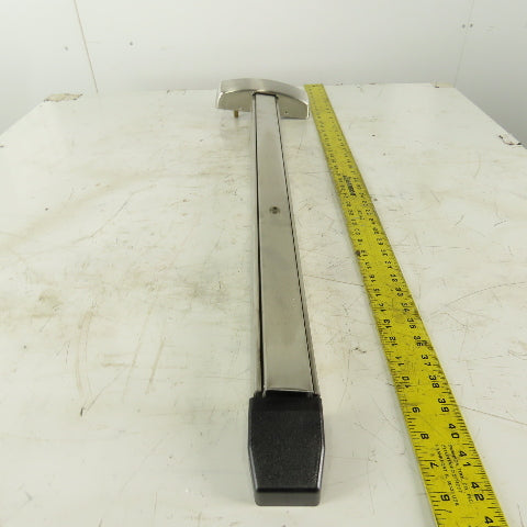 Arrow S3903 Left Handed Push Bar Exit Device Stainless Steel Finish 32D