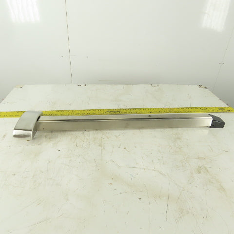 Arrow S3903 Left Handed Push Bar Exit Device Stainless Steel Finish 32D