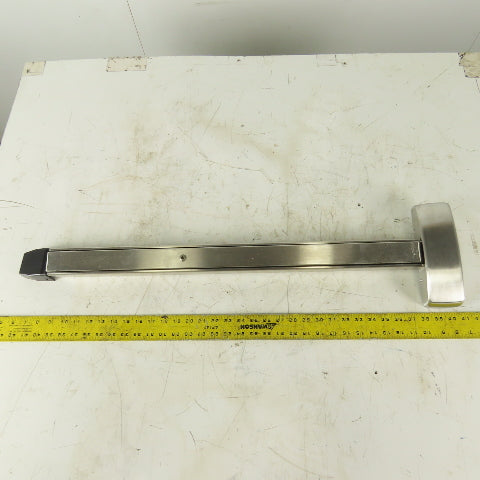 Arrow S3903 Left Handed Push Bar Exit Device Stainless Steel Finish 32D