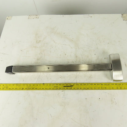 Arrow S3903 Left Handed Push Bar Exit Device Stainless Steel Finish 32D