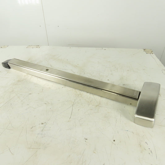 Arrow S3903 Left Handed Push Bar Exit Device Stainless Steel Finish 32D