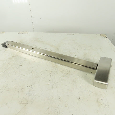 Arrow S3903 Left Handed Push Bar Exit Device Stainless Steel Finish 32D