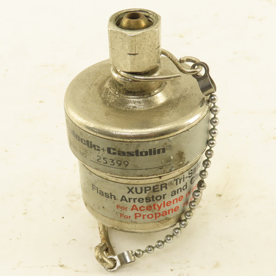 Eutectic Castolin EF62004 Xuper Tri-Safe Flash Arrestor Acetylene Propane