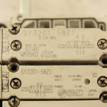 SMC SY3201-5NZ1 Pneumatic Solenoid Valve Assembly Parts/Repair