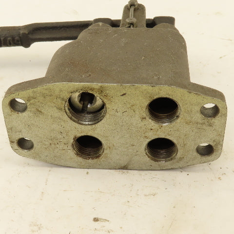 4 Port 2 Way Pneumatic Air Manual Rocker Valve