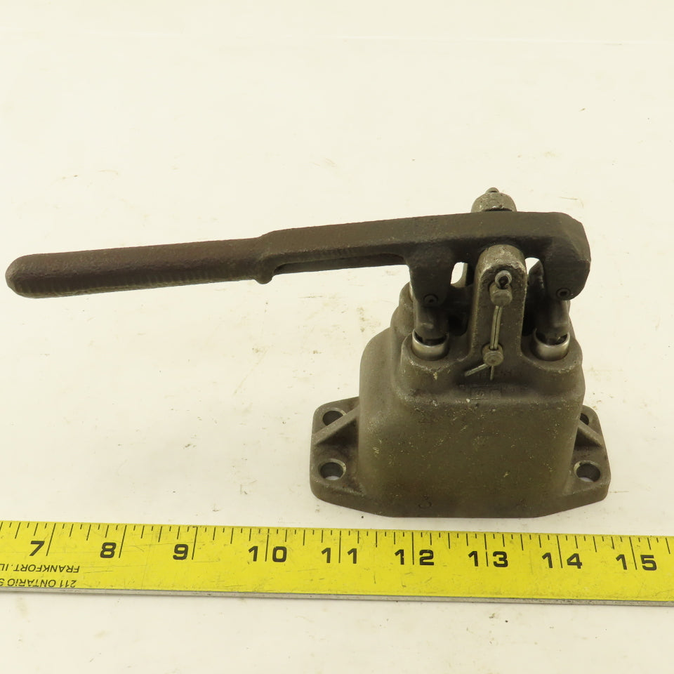 4 Port 2 Way Pneumatic Air Manual Rocker Valve