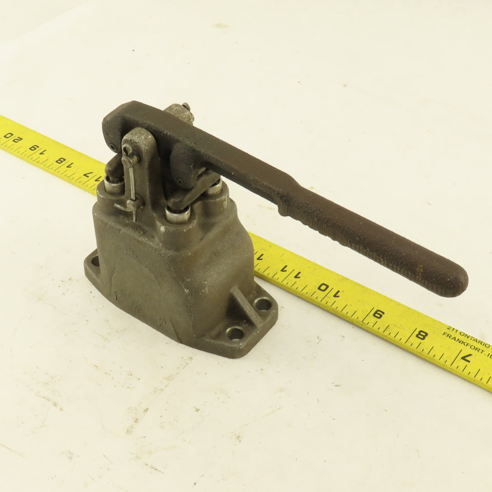 4 Port 2 Way Pneumatic Air Manual Rocker Valve