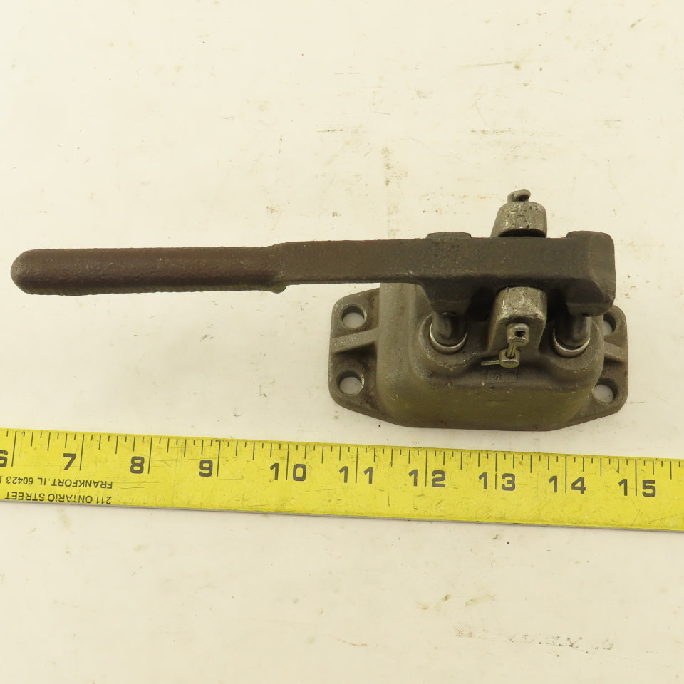 4 Port 2 Way Pneumatic Air Manual Rocker Valve