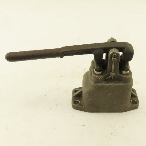 4 Port 2 Way Pneumatic Air Manual Rocker Valve