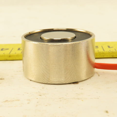 Xcell WF-P34/18 24VDC Electromagnet 180N 40 Lbs. Holding Power