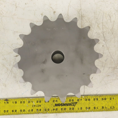 Martin #140 Roller Chain Sprocket 10-1/2" OD 17 Tooth 1-1/2" Stock Bore