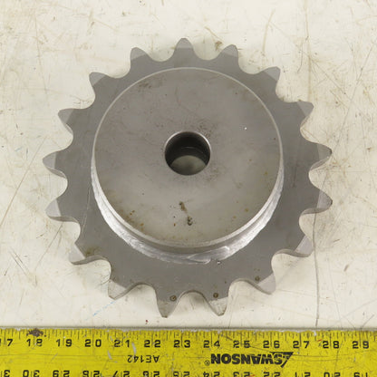 Martin #140 Roller Chain Sprocket 10-1/2" OD 17 Tooth 1-1/2" Stock Bore
