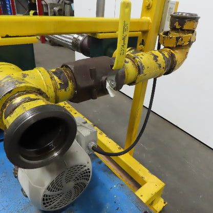 Viking Pump LQ4124B 3" Positive Displacement Cast Iron Pump Assembly 7.5Hp 3ph