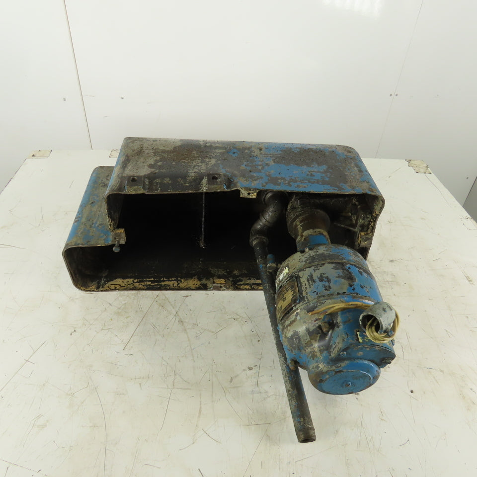 Gusher Model UL 220V 1/4Hp 1725RPM 3Ph Coolant Pump 7 Gal Reservoir