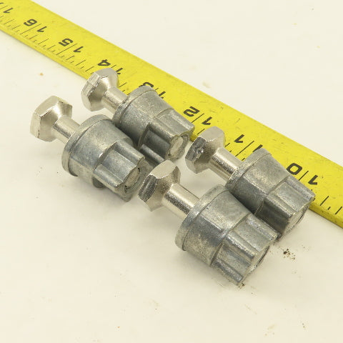Quantum Storage 5/16" x 1-1/2" Modular Shelving Rack Leveling Feet Lot Of 4
