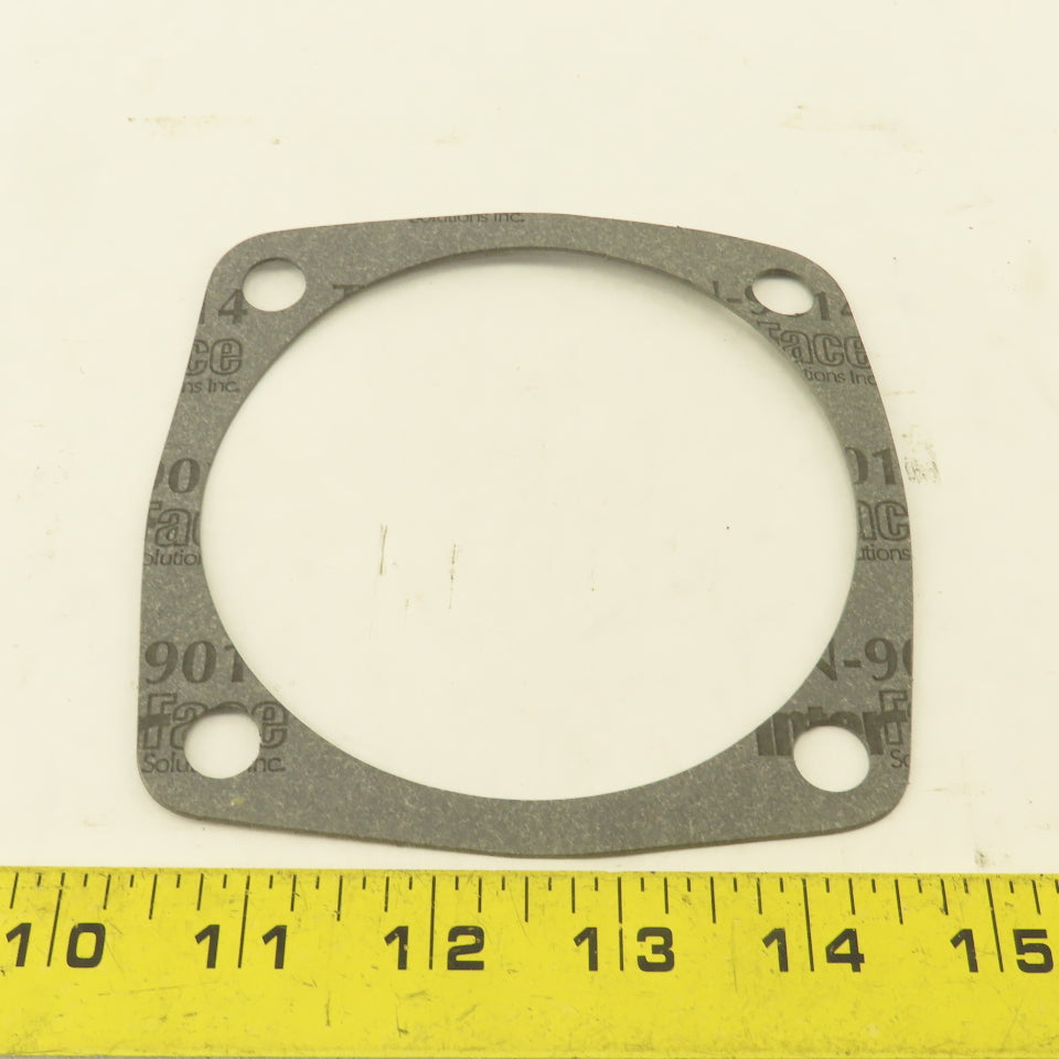 4-1/8" ID Flange Gasket 3-1/2" Hole Centers 0.0325" Thick Lot Of 10