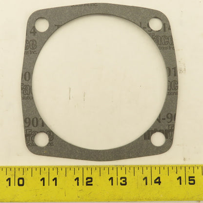 4-1/8" ID Flange Gasket 3-1/2" Hole Centers 0.0325" Thick Lot Of 10