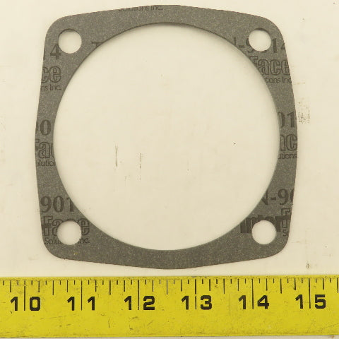4-1/8" ID Flange Gasket 3-1/2" Hole Centers 0.0325" Thick Lot Of 10