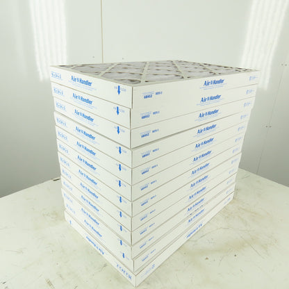 Air Handler 6B952 Pleated Air Filter,16x24x2 MERV 8 Lot of 11