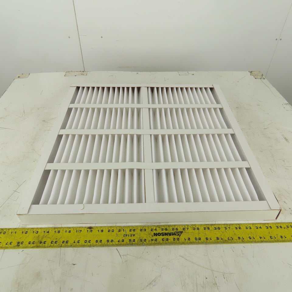 Air Handler 6B920 Pleated Air Filter,25x25x2 MERV 8 Lot of 12
